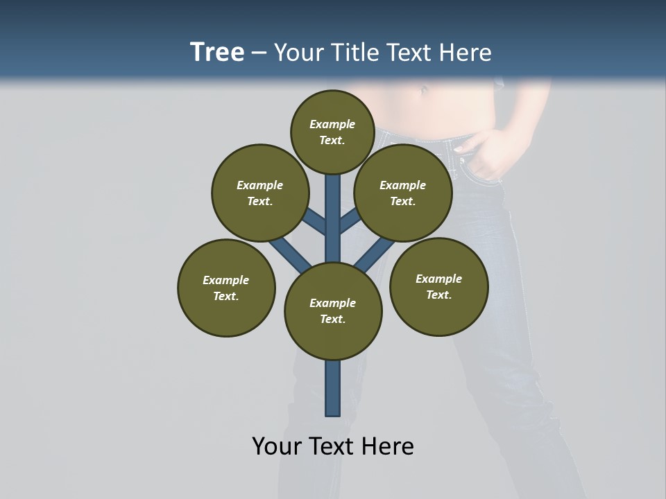 Fashion Seductive Girl PowerPoint Template