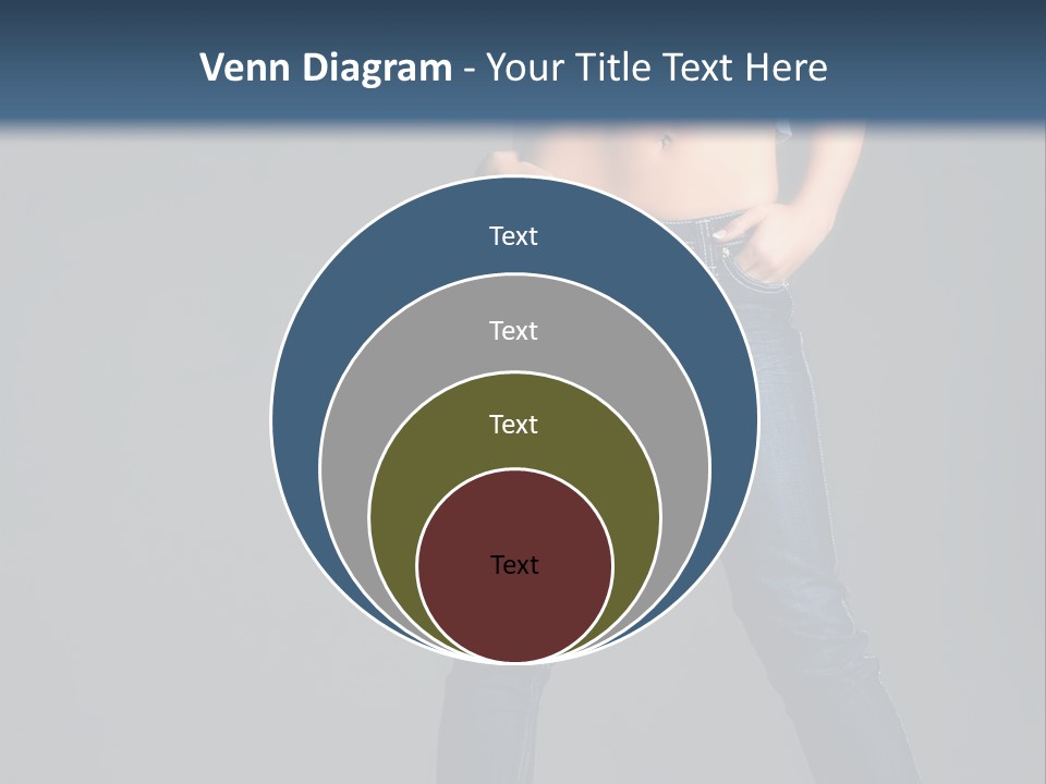 Fashion Seductive Girl PowerPoint Template