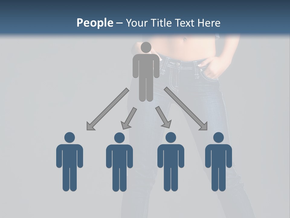 Fashion Seductive Girl PowerPoint Template