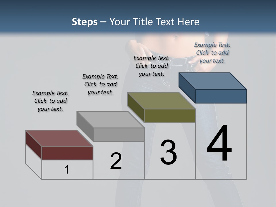 Fashion Seductive Girl PowerPoint Template