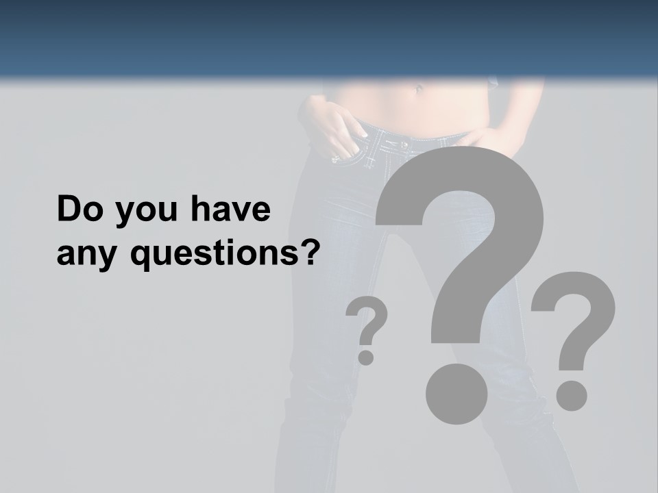 Fashion Seductive Girl PowerPoint Template