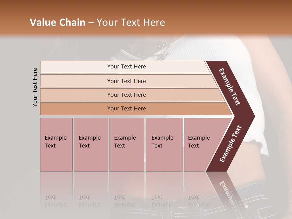 Young Face Pose PowerPoint Template