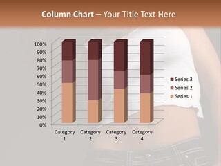 Young Face Pose PowerPoint Template