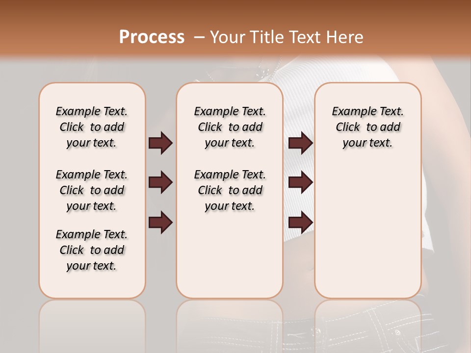 Young Face Pose PowerPoint Template