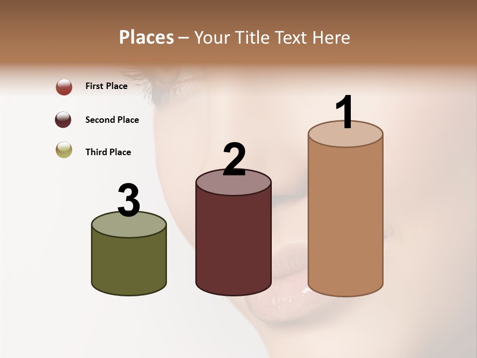 Charming Pretty Studio Shot PowerPoint Template