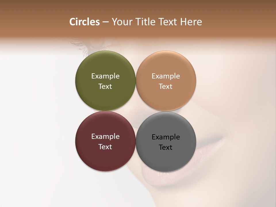 Charming Pretty Studio Shot PowerPoint Template