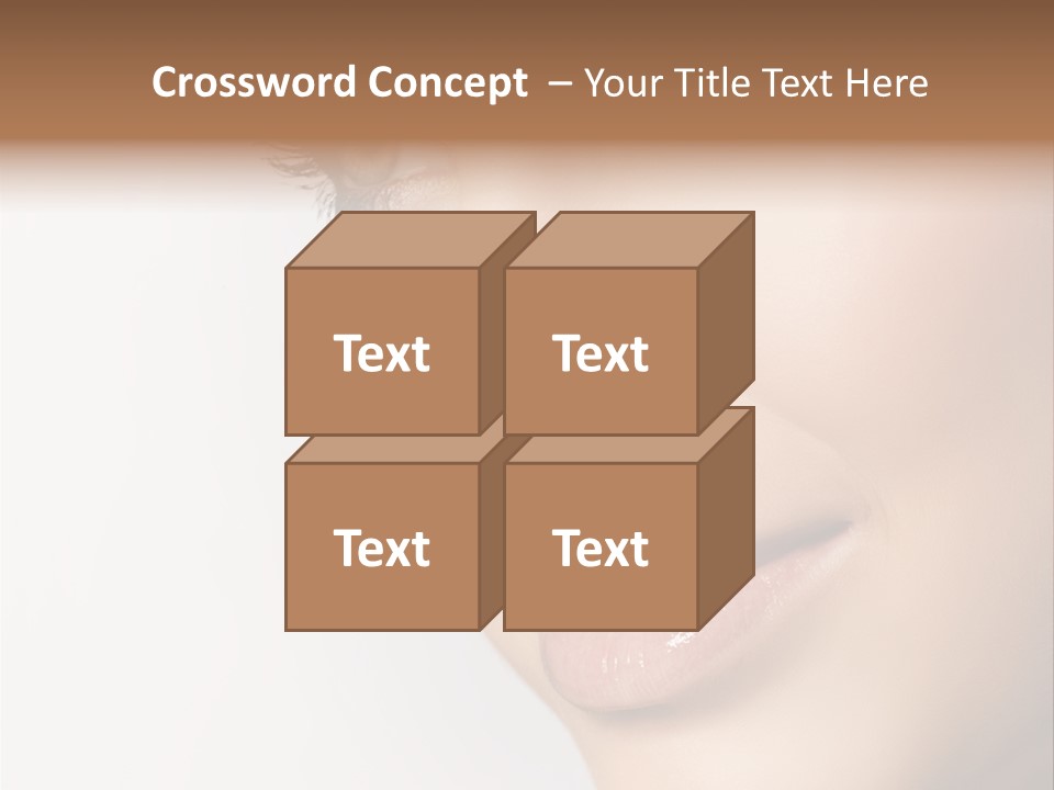 Charming Pretty Studio Shot PowerPoint Template
