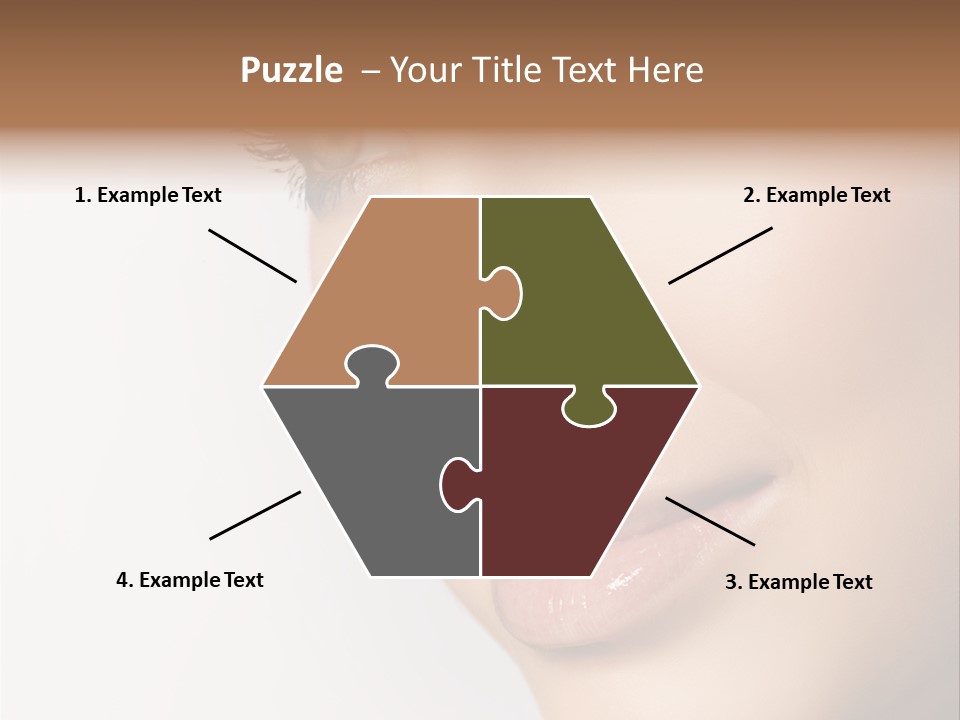 Charming Pretty Studio Shot PowerPoint Template