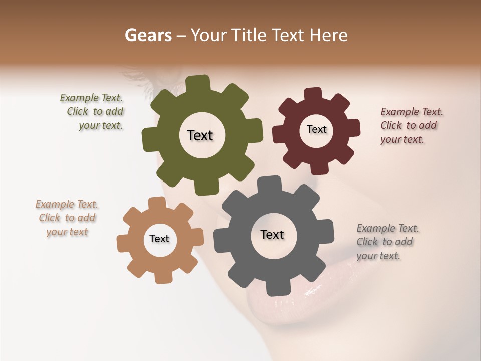 Charming Pretty Studio Shot PowerPoint Template