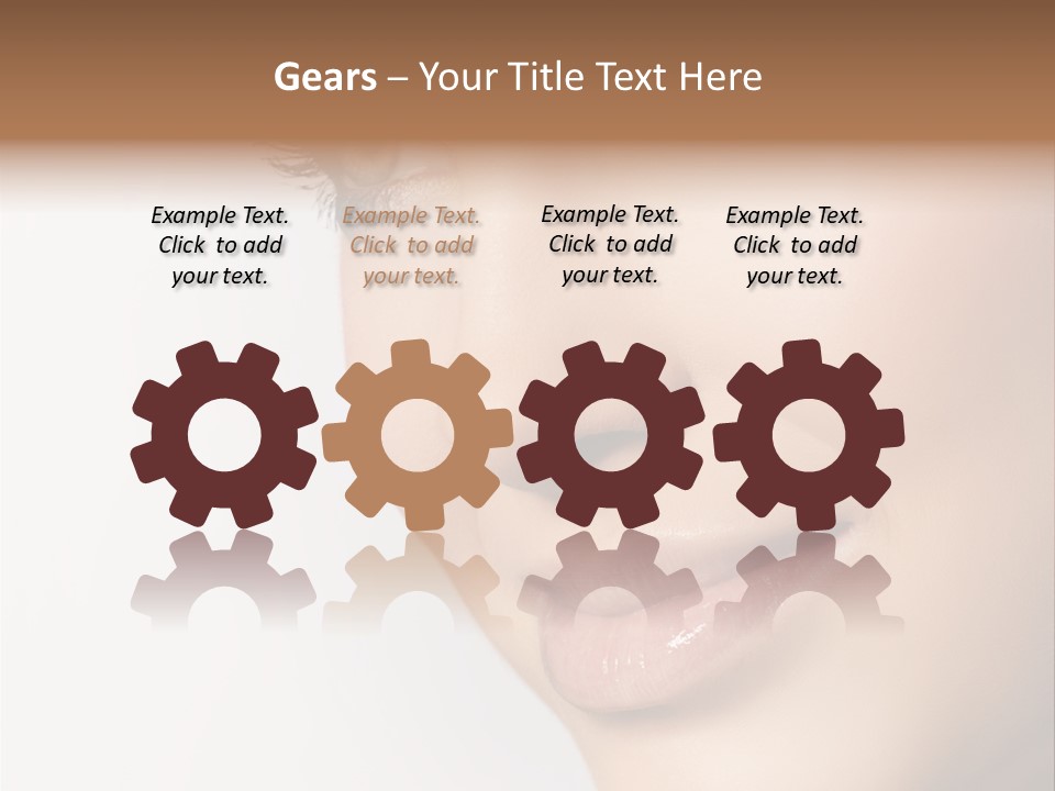 Charming Pretty Studio Shot PowerPoint Template