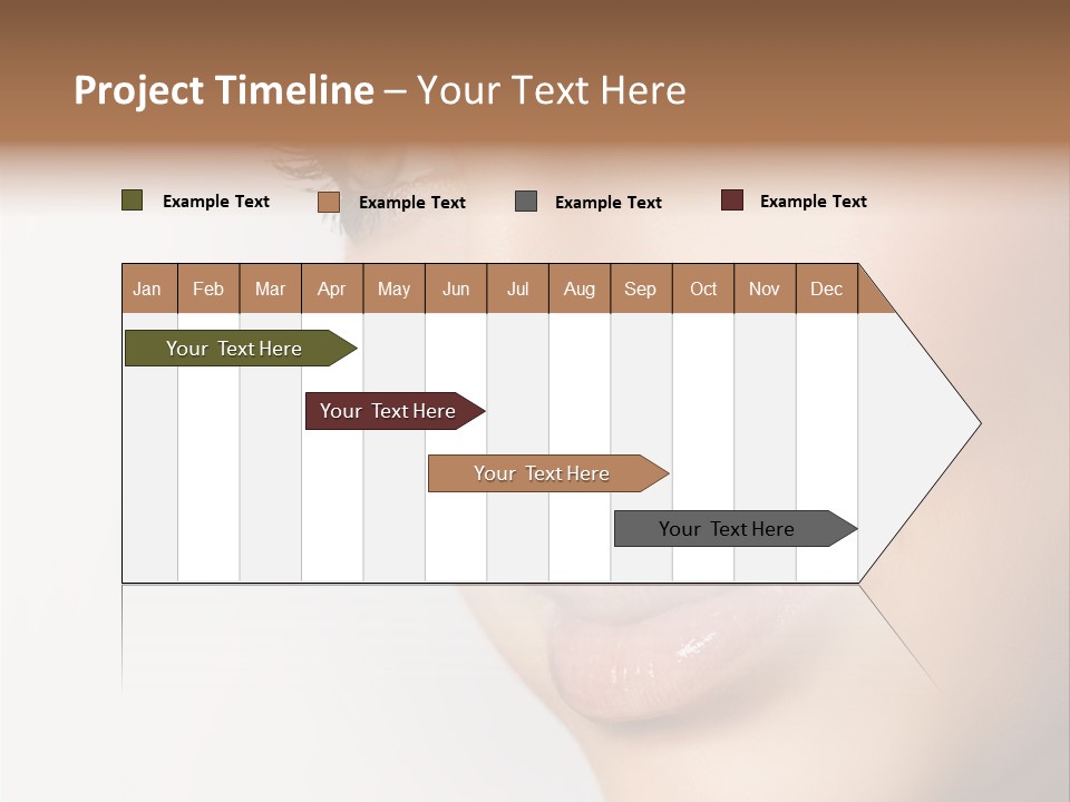 Charming Pretty Studio Shot PowerPoint Template