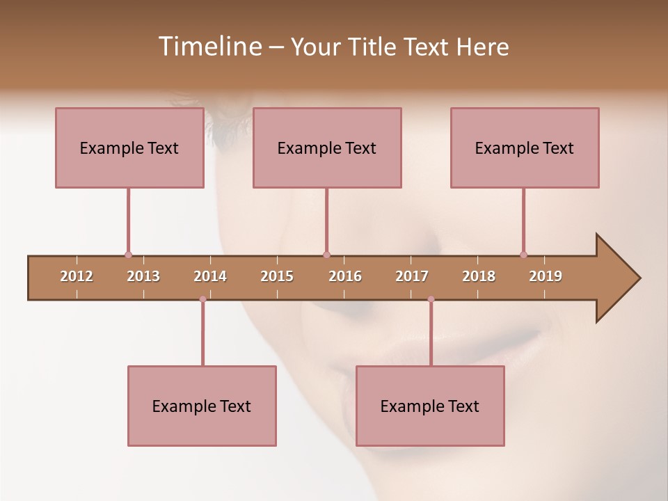 Charming Pretty Studio Shot PowerPoint Template