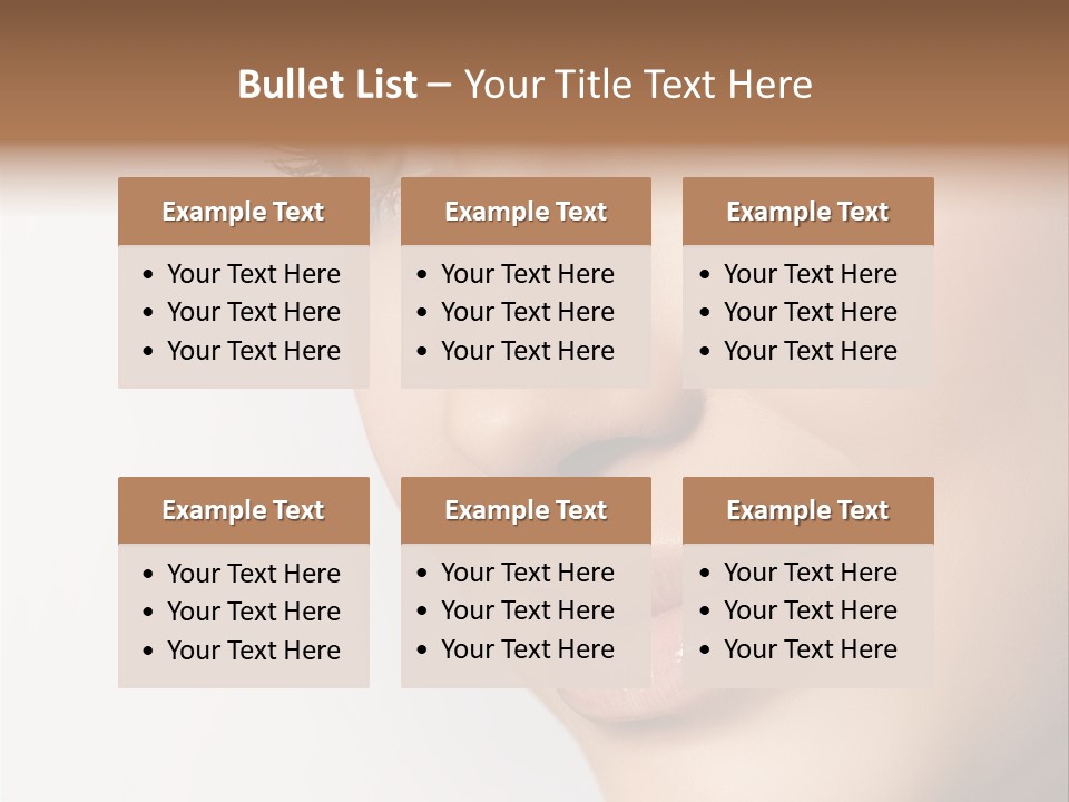 Charming Pretty Studio Shot PowerPoint Template