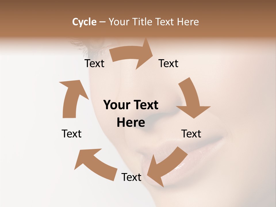 Charming Pretty Studio Shot PowerPoint Template