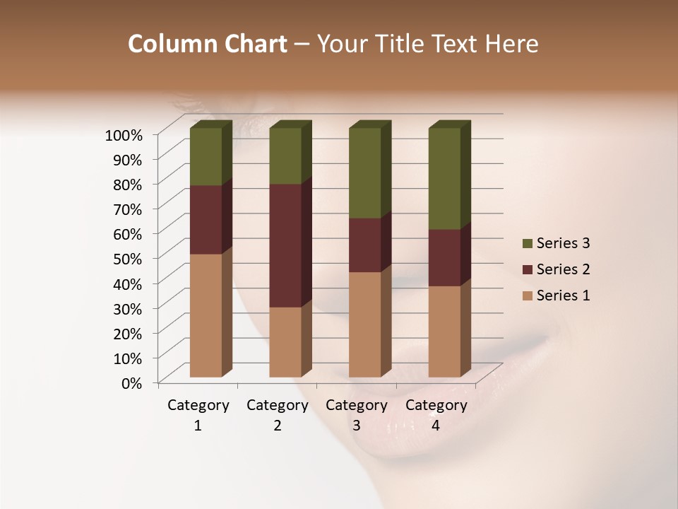 Charming Pretty Studio Shot PowerPoint Template