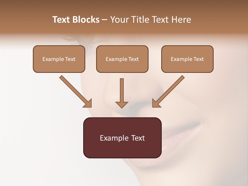 Charming Pretty Studio Shot PowerPoint Template