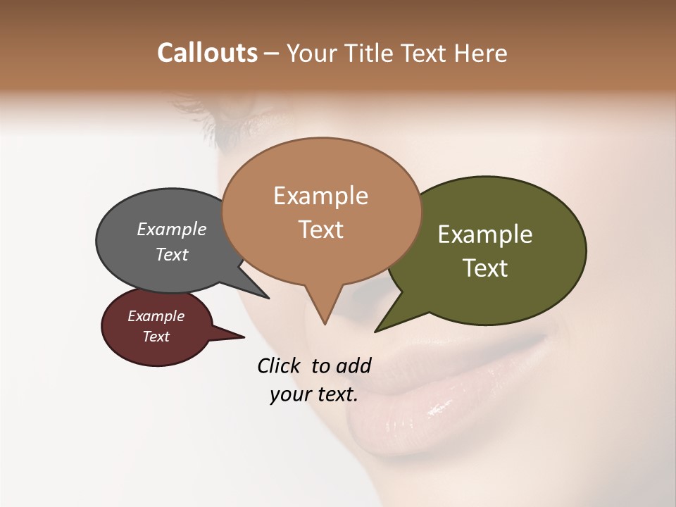 Charming Pretty Studio Shot PowerPoint Template