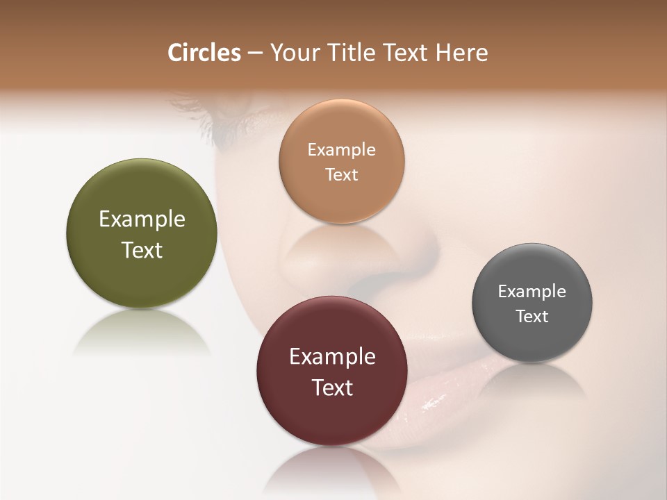 Charming Pretty Studio Shot PowerPoint Template