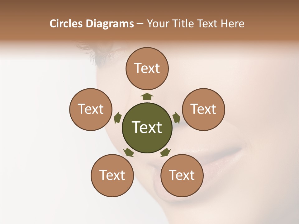 Charming Pretty Studio Shot PowerPoint Template