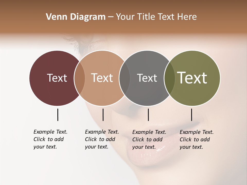 Charming Pretty Studio Shot PowerPoint Template