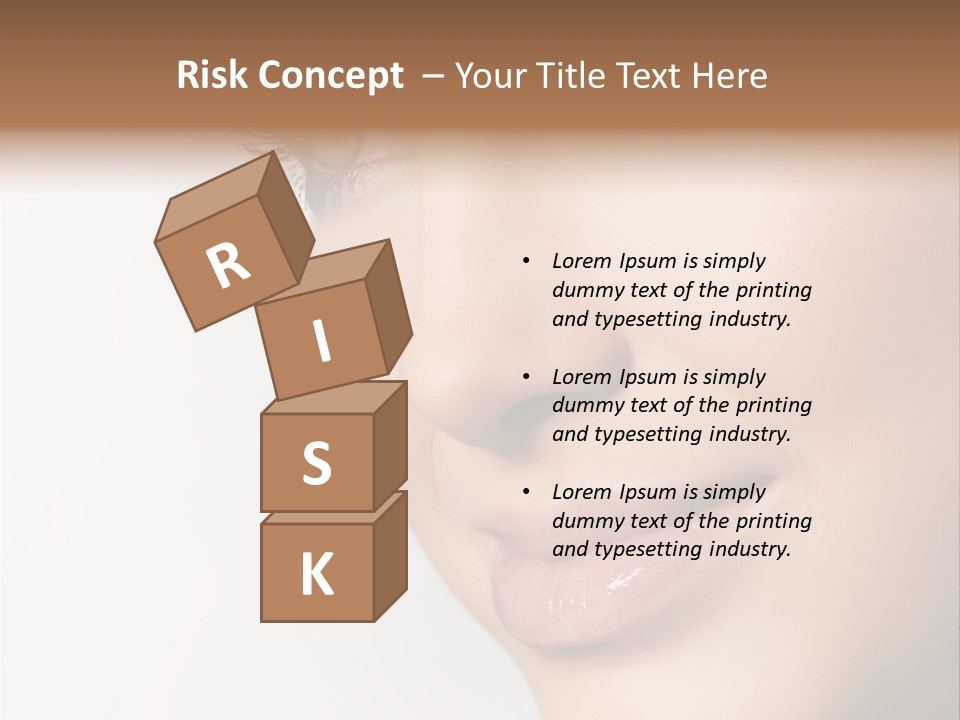 Charming Pretty Studio Shot PowerPoint Template