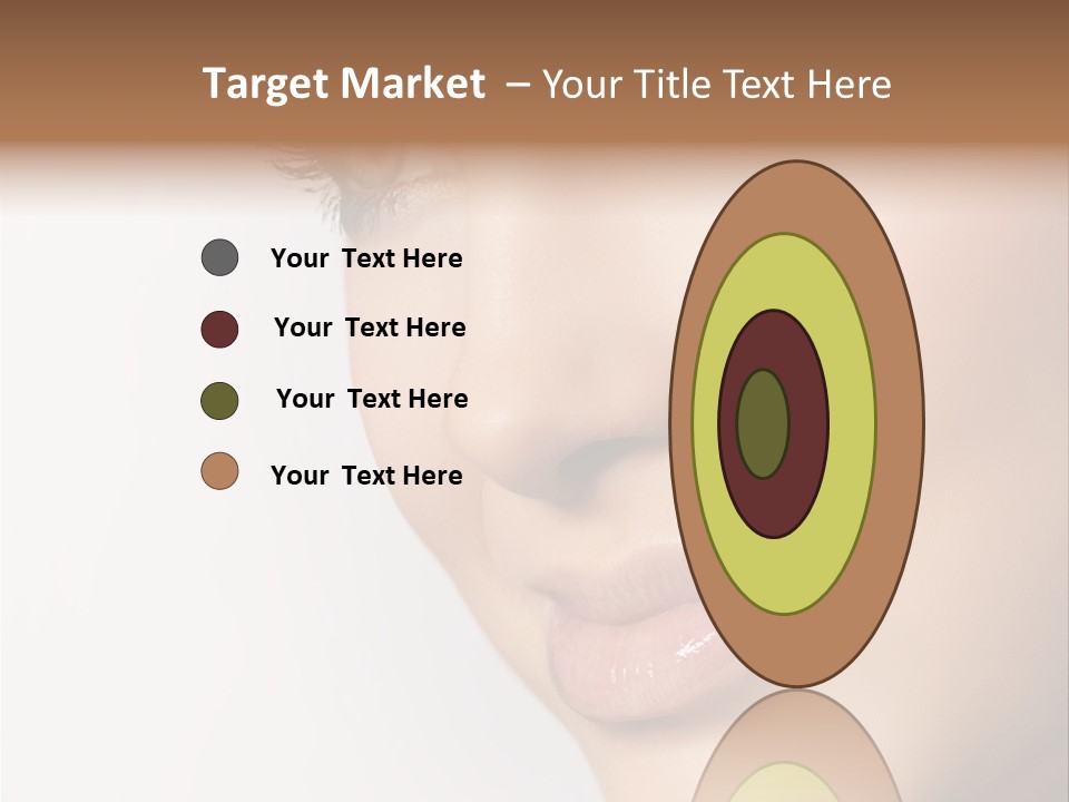 Charming Pretty Studio Shot PowerPoint Template