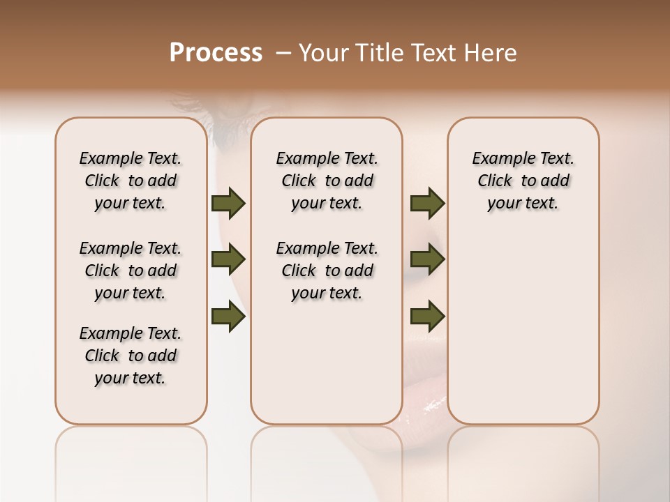 Charming Pretty Studio Shot PowerPoint Template