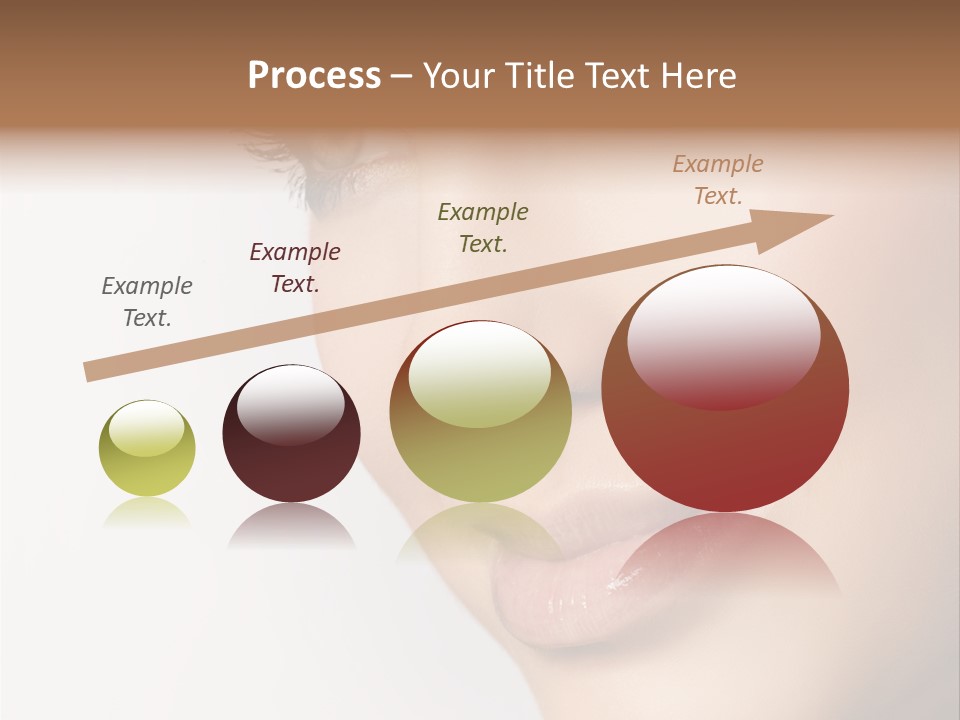 Charming Pretty Studio Shot PowerPoint Template