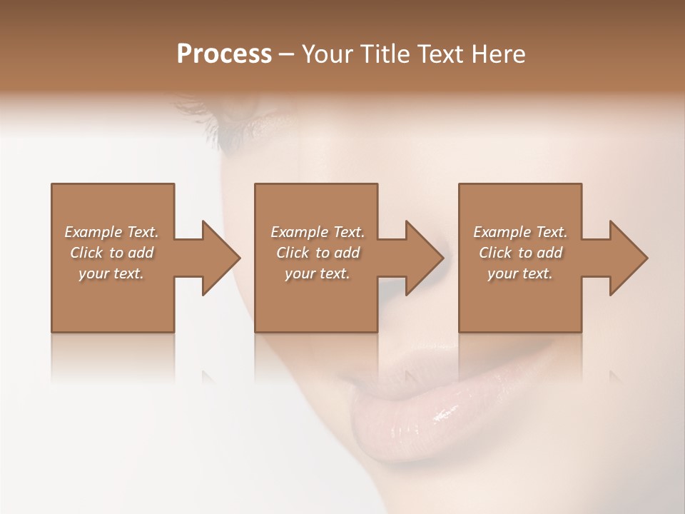 Charming Pretty Studio Shot PowerPoint Template