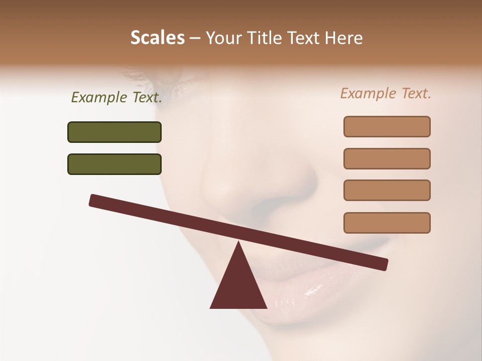 Charming Pretty Studio Shot PowerPoint Template