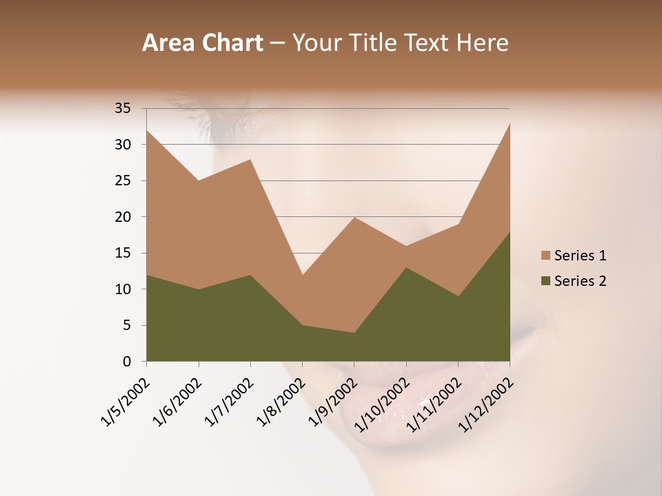 Charming Pretty Studio Shot PowerPoint Template