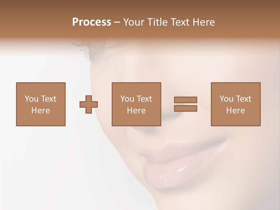 Charming Pretty Studio Shot PowerPoint Template