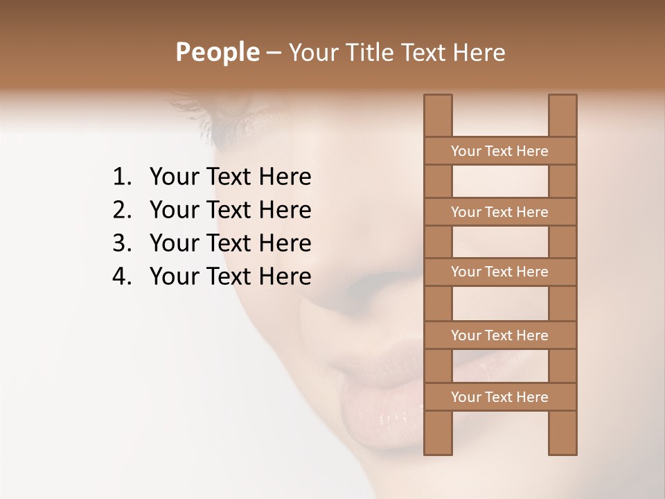 Charming Pretty Studio Shot PowerPoint Template
