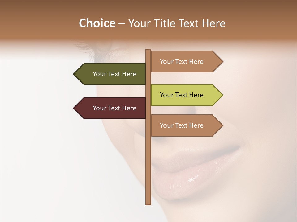 Charming Pretty Studio Shot PowerPoint Template