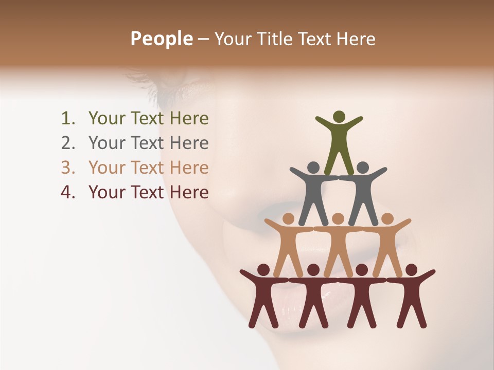 Charming Pretty Studio Shot PowerPoint Template