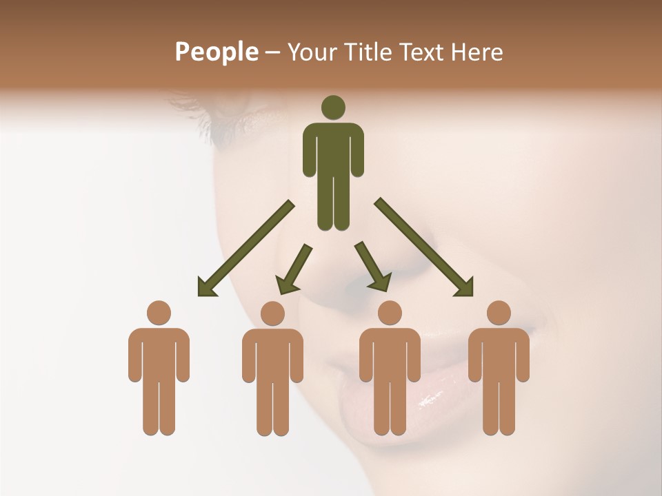 Charming Pretty Studio Shot PowerPoint Template