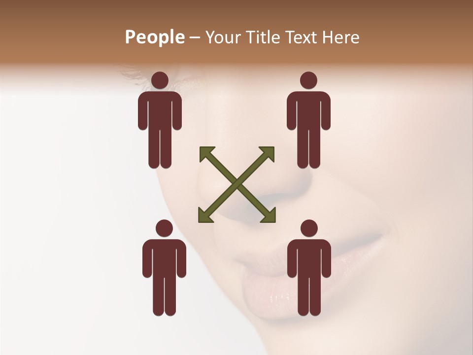 Charming Pretty Studio Shot PowerPoint Template