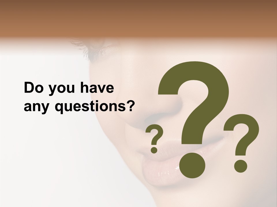 Charming Pretty Studio Shot PowerPoint Template