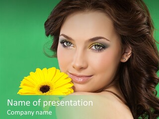 Smile Attractive Summer PowerPoint Template