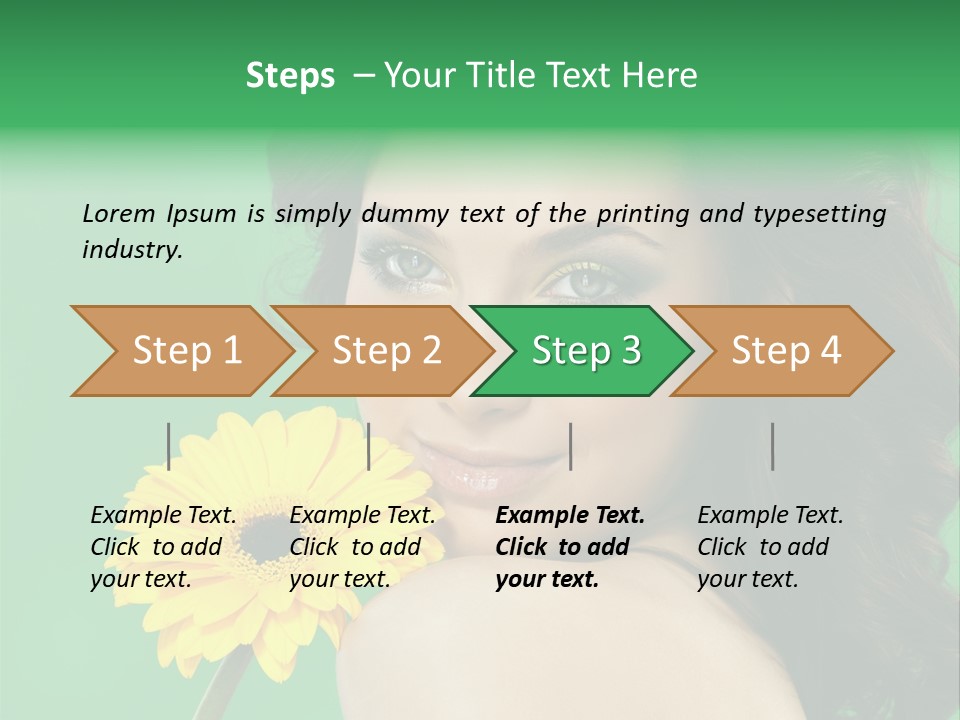 Smile Attractive Summer PowerPoint Template