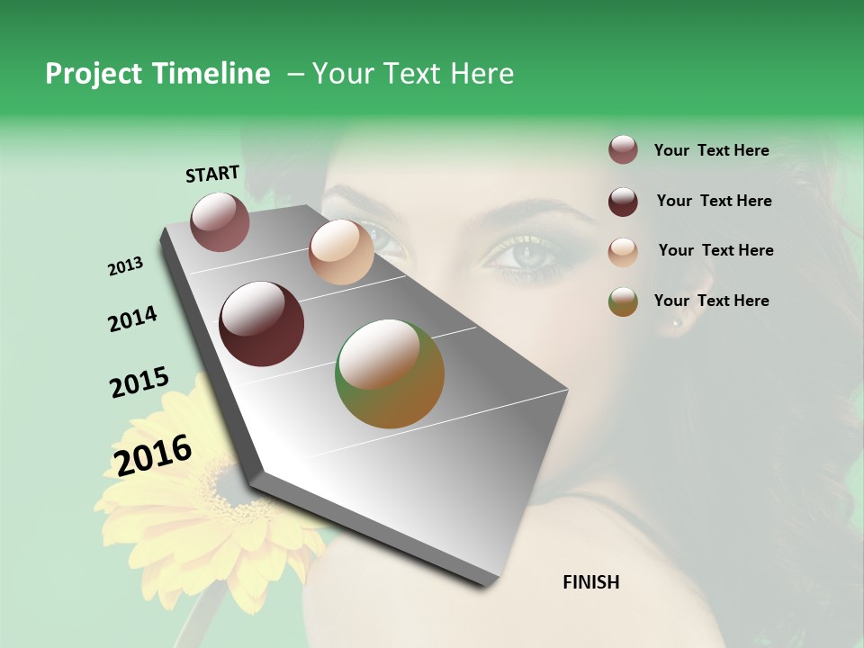 Smile Attractive Summer PowerPoint Template