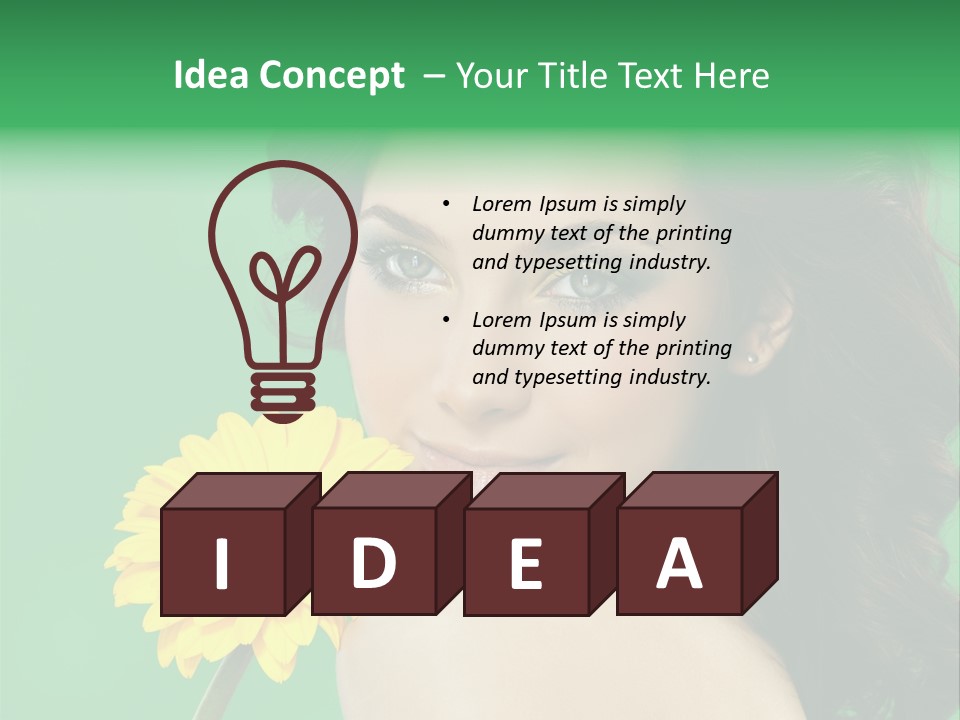 Smile Attractive Summer PowerPoint Template