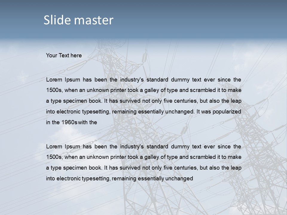 Human Toon Board PowerPoint Template