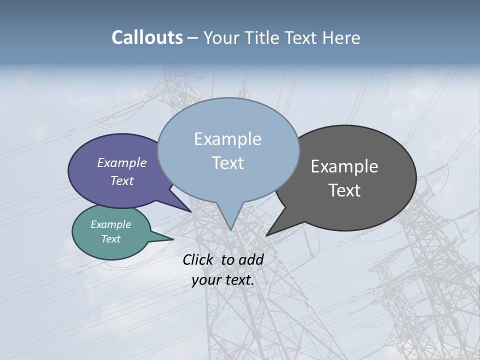 Human Toon Board PowerPoint Template