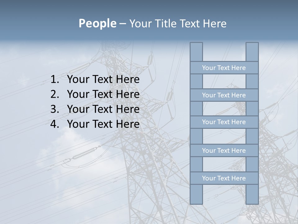 Human Toon Board PowerPoint Template