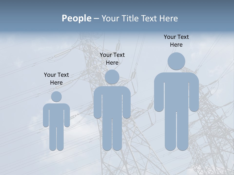 Human Toon Board PowerPoint Template