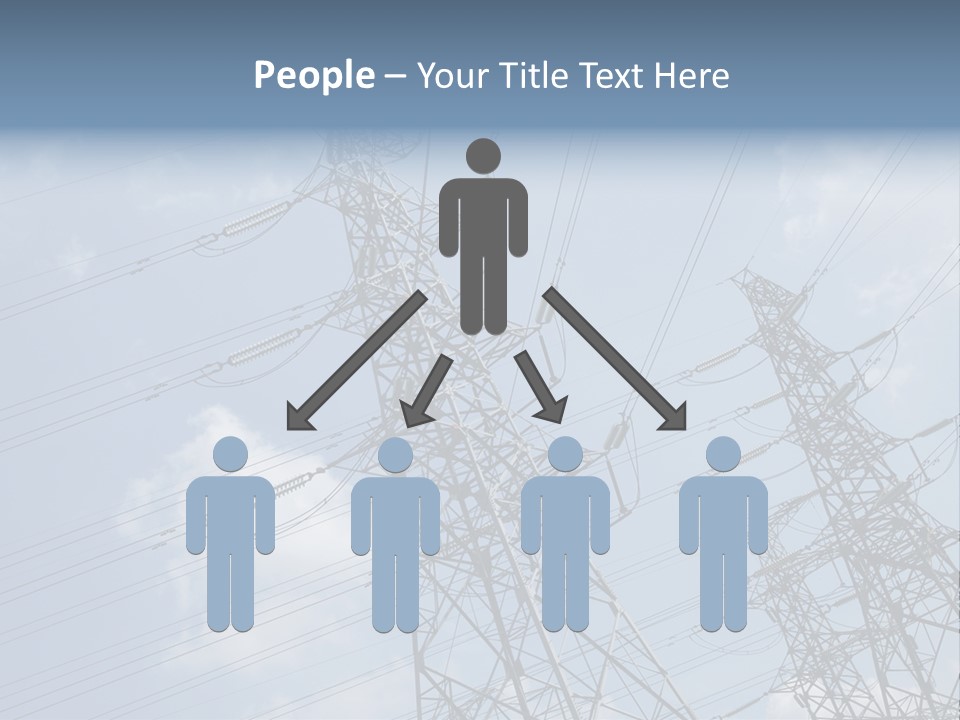 Human Toon Board PowerPoint Template