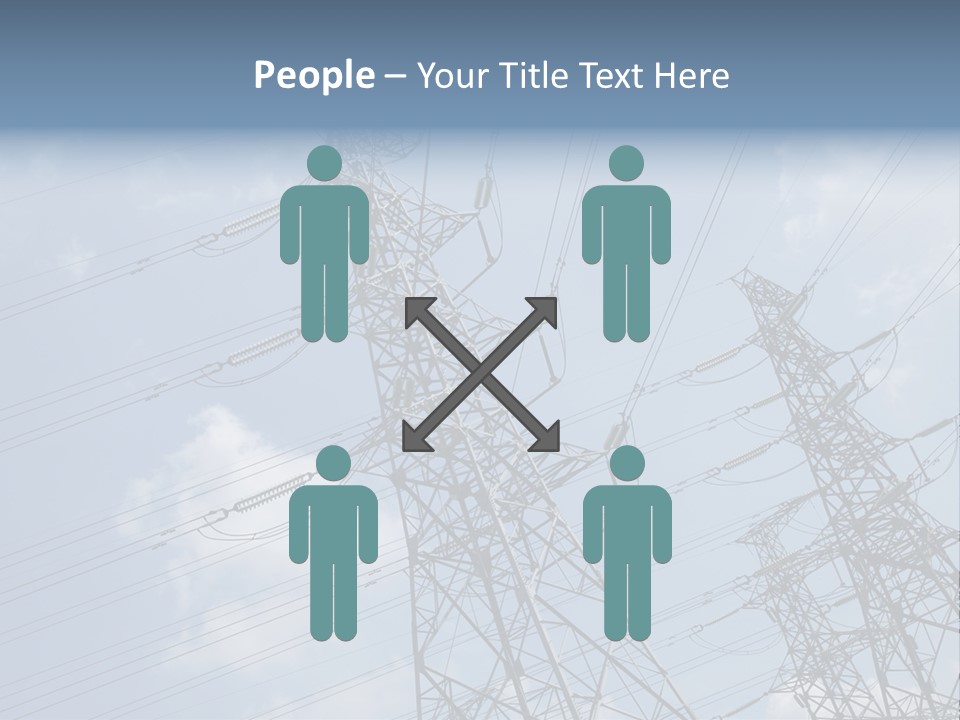 Human Toon Board PowerPoint Template