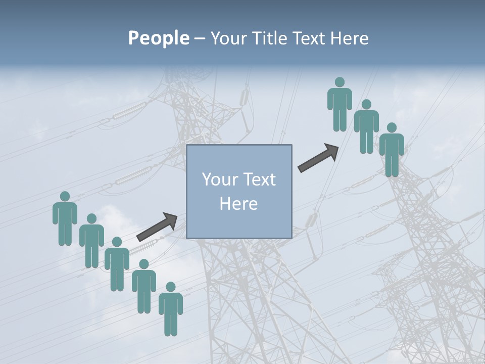 Human Toon Board PowerPoint Template