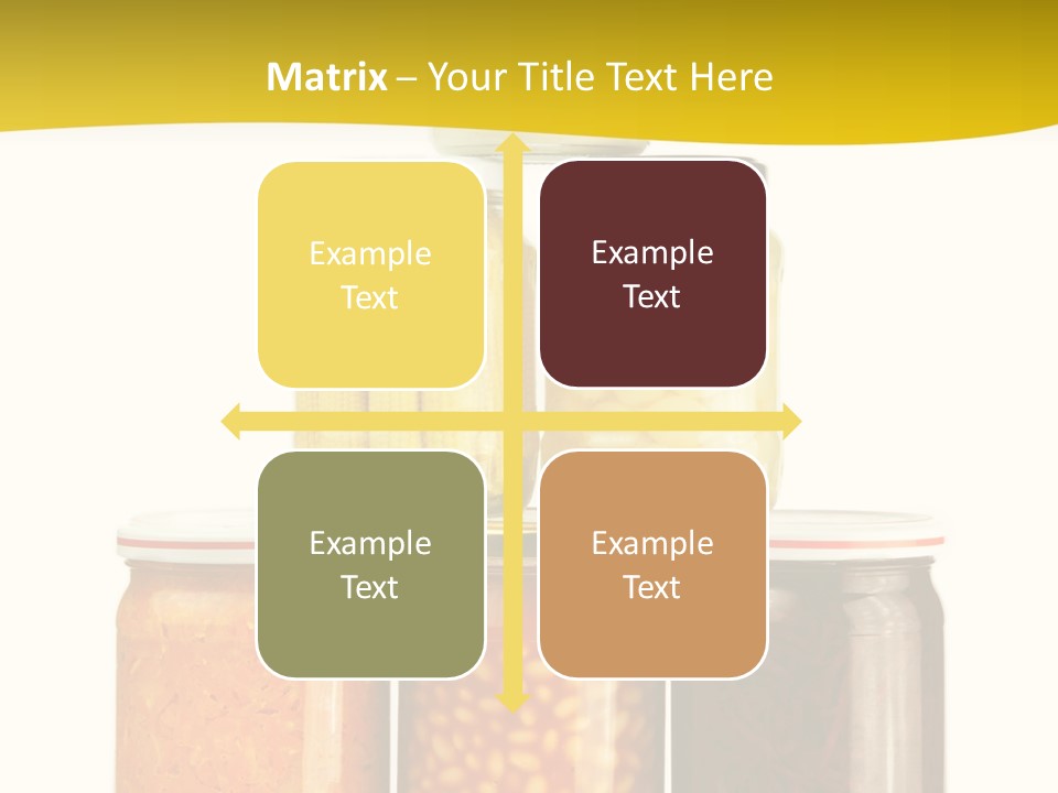 Garden Marinated Organic PowerPoint Template